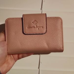 Nanette Lepore "Dirty" Pink Small Wallet Brand New Never Used No tags